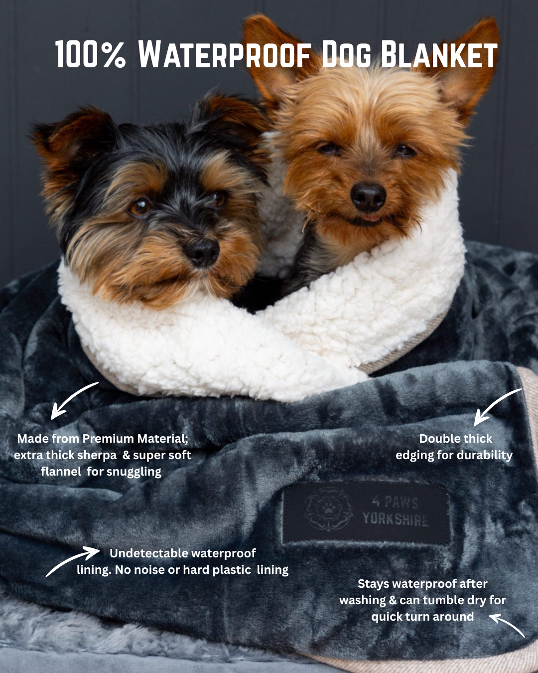 Premium Waterproof Pet Blanket